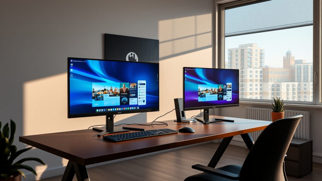 Modernes Webdesign Dortmund: Professionelles Interface Design auf einem Laptop